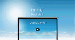 Desktop Screenshot of himmel-da-will-ich-hin.info