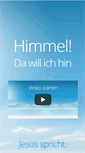 Mobile Screenshot of himmel-da-will-ich-hin.info