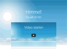 Tablet Screenshot of himmel-da-will-ich-hin.info
